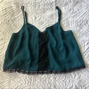 Lace Forever 21 Spaghetti Strap Top